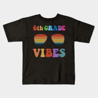 6th Grade Vibes Kids T-Shirt